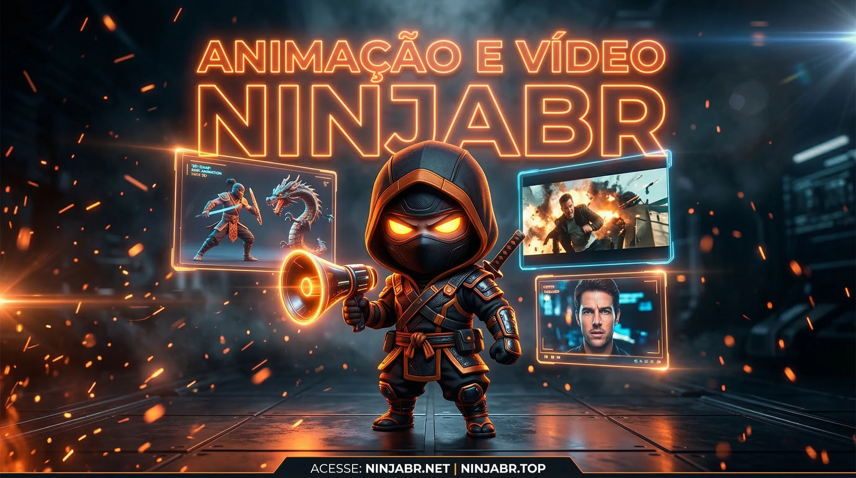 NinjaBR alternativas SORA VEO Digen Hailuo Luma Viggle animação IA
