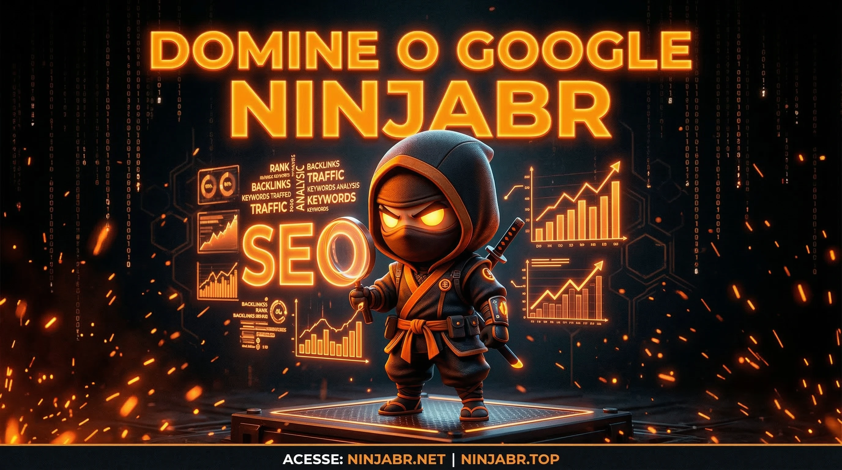 NinjaBR ferramentas de SEO SEMRush Guru Ubersuggest Perplexity Pro IA