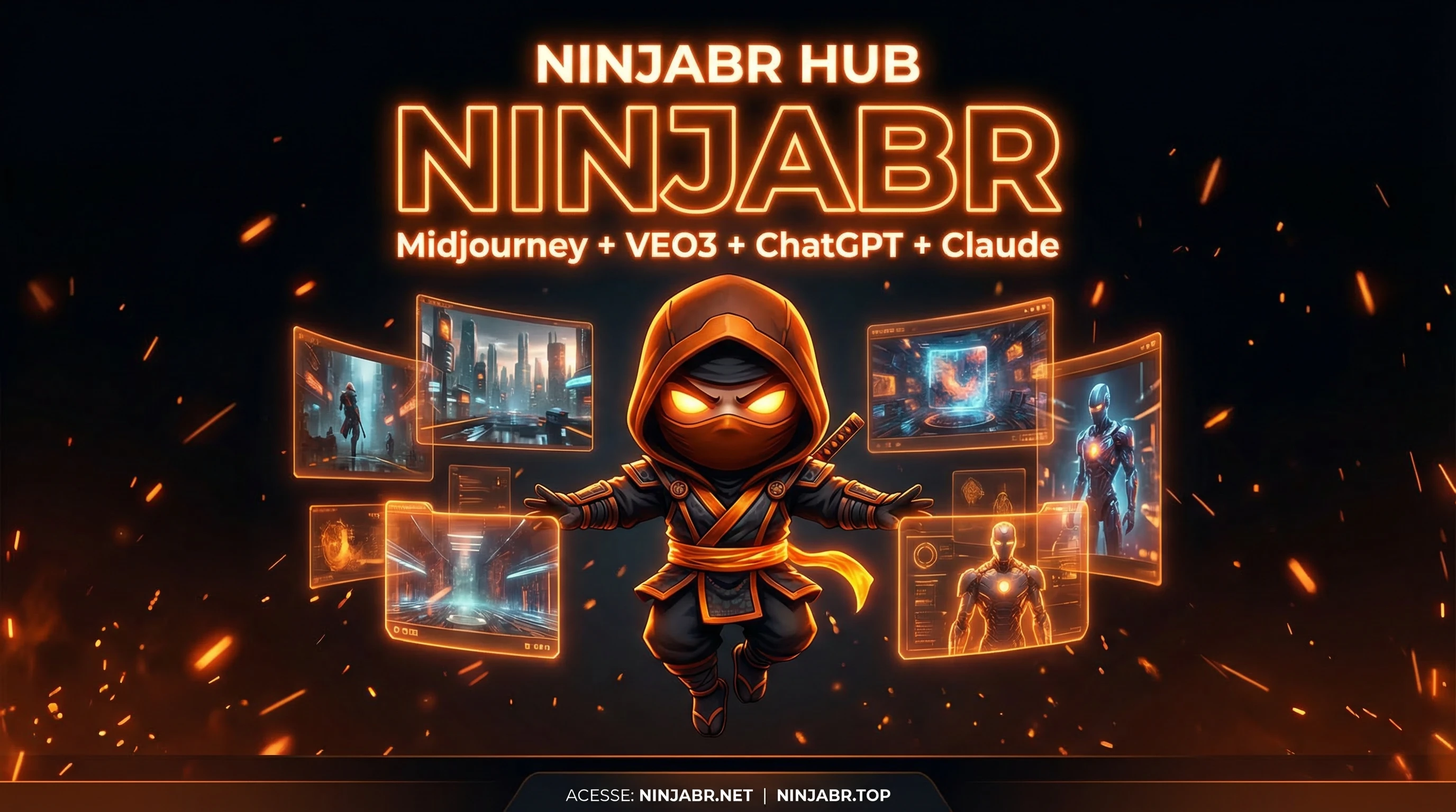 NinjaBR VIP Hub ferramentas IA Premium gratuitas